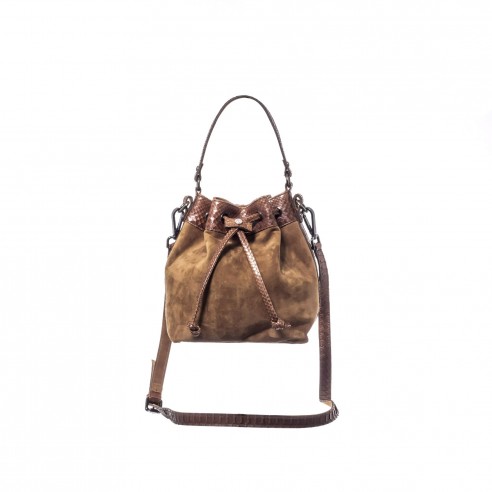 SACO BABY SILK CUERO