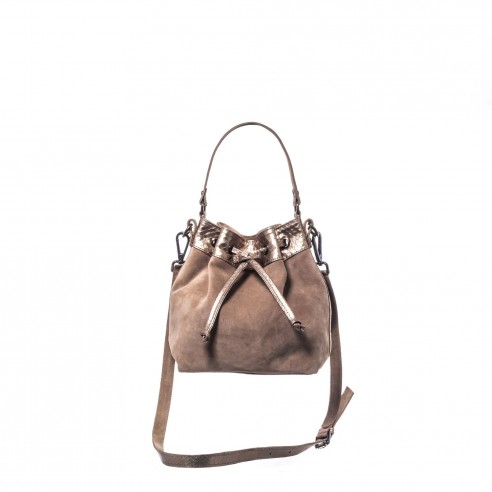 SACO BABY SILK TAUPE