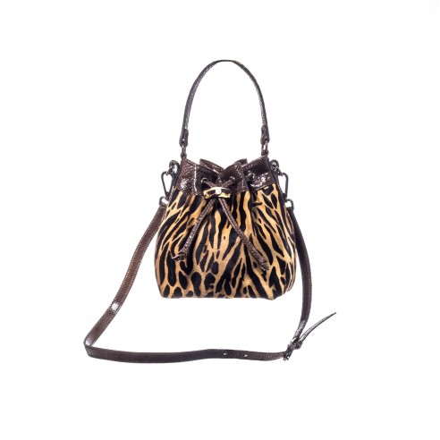 SACO ANIMAL PRINT+PYTHON TMORO