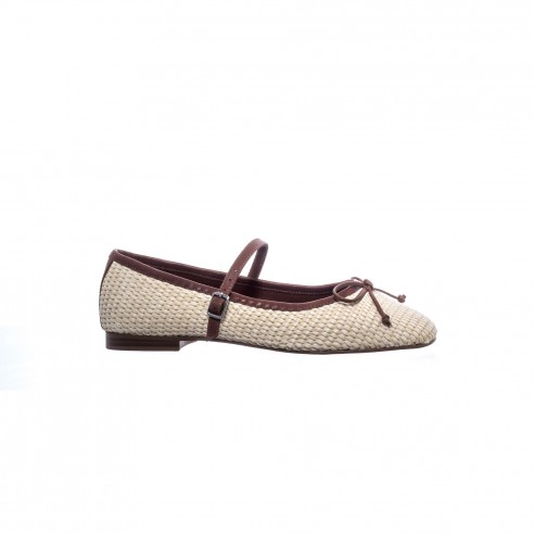 2/26 RAFIA CAMEL/CUERO